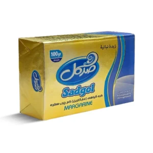 کره گیاهی (مارگارین) کم چرب سفره 100 گرمی صدگل (دایکات 30 عددی)